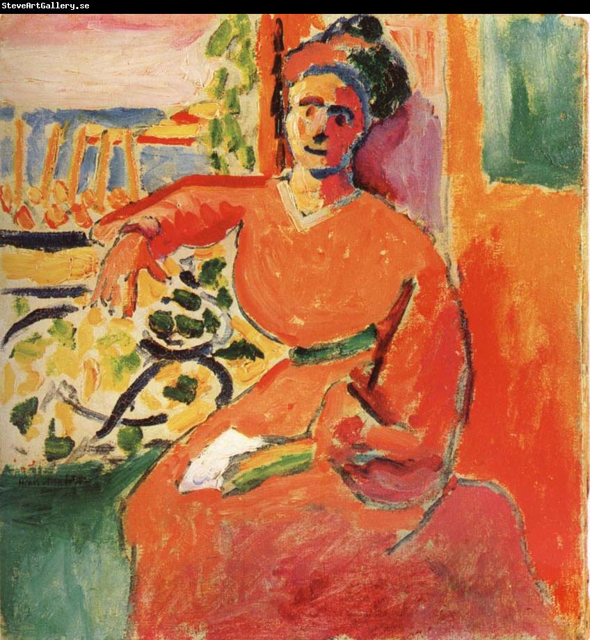 Henri Matisse Woman in the front of window